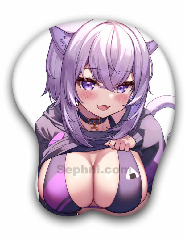 Nekomata Okayu 3D Mouse Pad Hololive