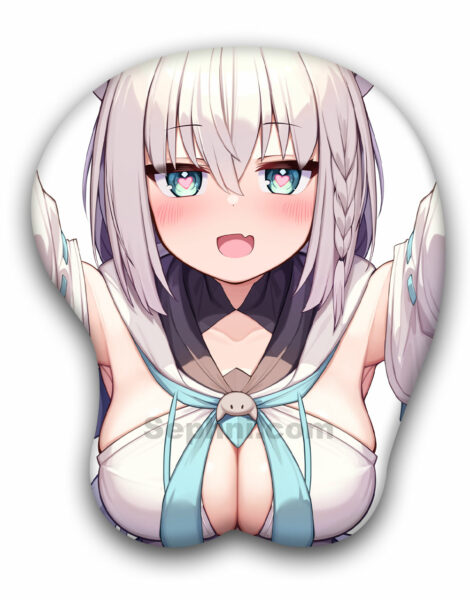 Shirakami Fubuki 3d Mouse Pad Hololive