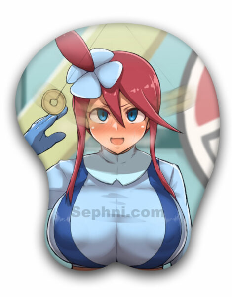 Skyla Oppai Mousepad Pokemon