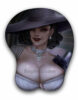 Lady Dimitrescu Boob Mouse Pads