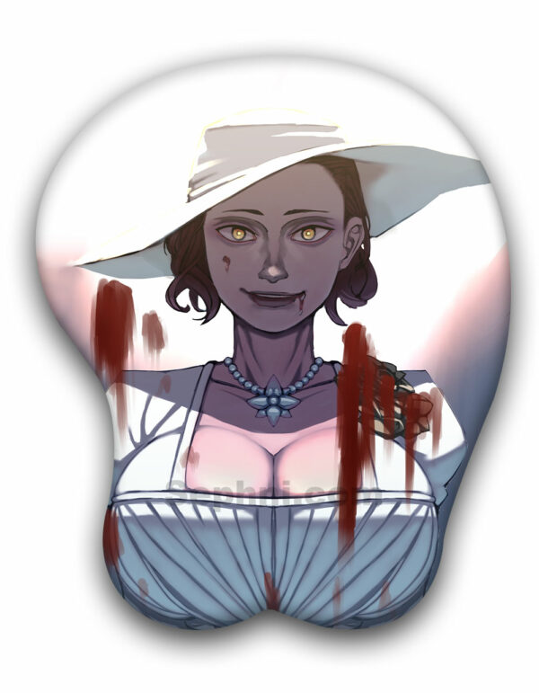 Lady Dimitrescu Boobs Mouse Pad