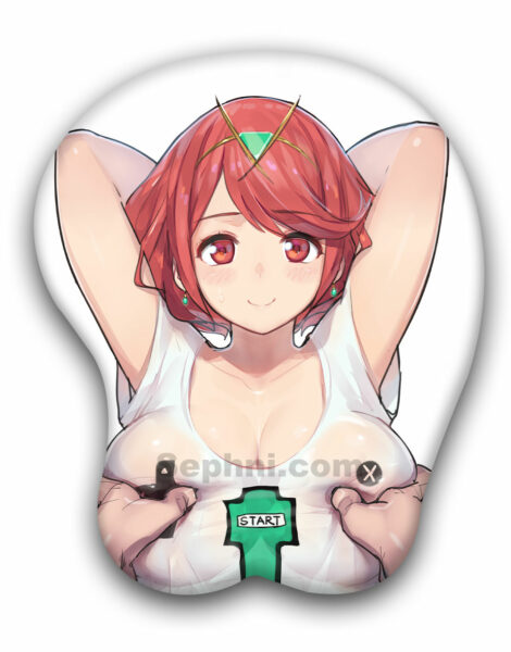 Xenoblade 2 Pyra Oppai Mousepad