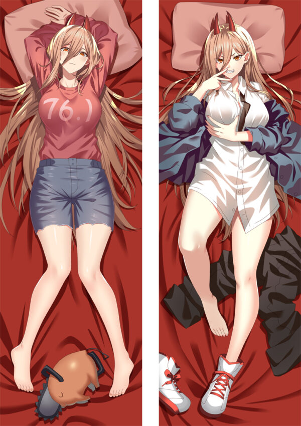 95221159 Power Chainsaw Man Dakimakura Anime Body Pillowcase Chainsaw Man