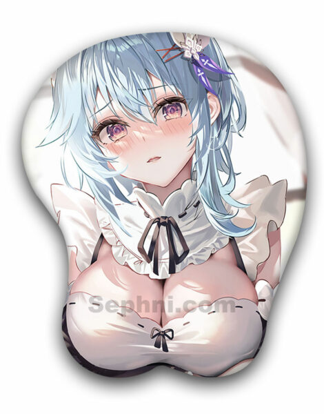 Eula Genshin Impact Boob Mouse Pad