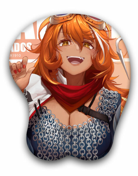 RWBY Carmine Esclados Boob Mouse Pad