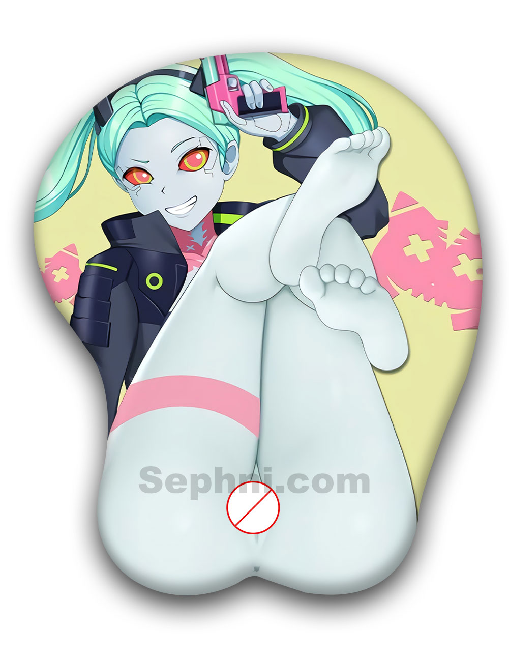 Rebecca Cyberpunk Edgerunners Anime Booty Mouse Pad Rebecca Cyberpunk Edgerunners Anime Booty Mouse Pad
