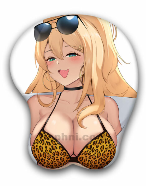 Rupee Nikke Boob Mouse Pad