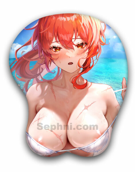 Diluc Genshin 3D Mouse Pad