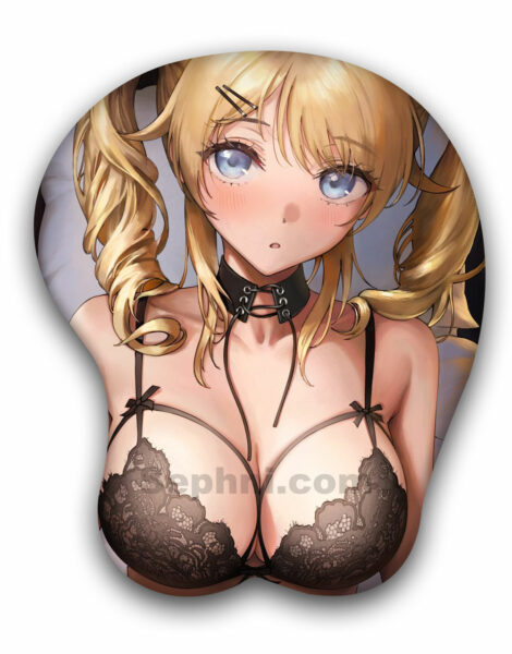 Hachimiya Meguru The Idolmaster Shiny Colors Boob Mouse Pad