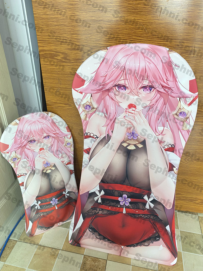 Half Body Boob Mouse Pad Life Size Oppai Mousepad 10