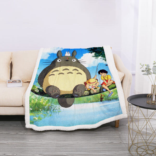 My Neighbor Totoro Fleece Blanket