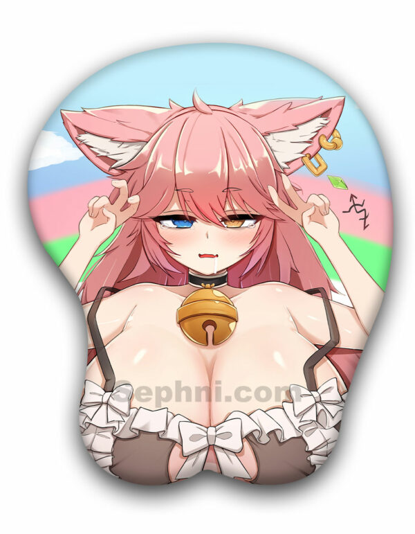 Fox Girl Mouse Pad Boobs