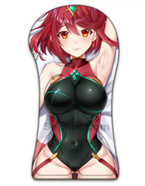 Pyra Half Body Xenoblade 2 Boob Mouse Pad Life Size Oppai Mousepad