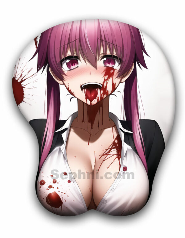 Yuno Gasai Future Diary Anime Boob Mouse Pad