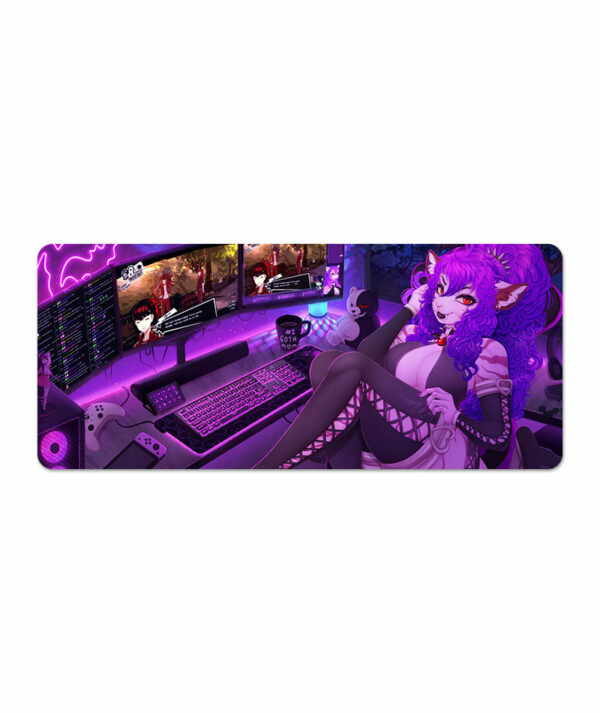 Peaceful Night Gaming Mousepad