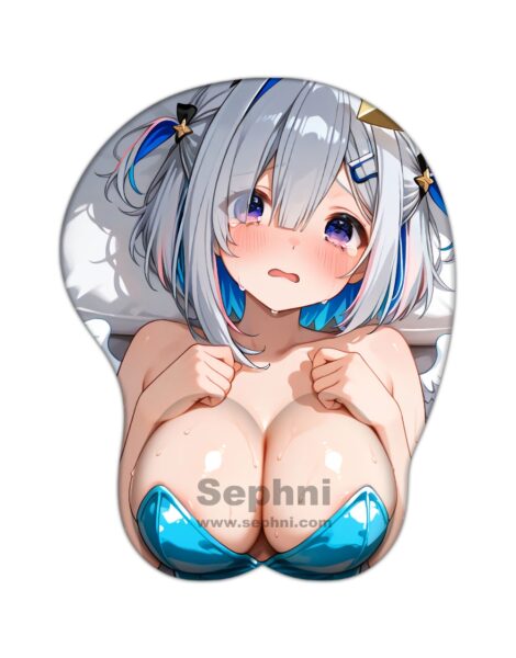 Amane Kanata Hololive Anime Boob Mouse Pad