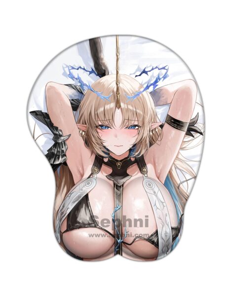 Fleurdelys Wuthering Waves Boob Mouse Pad