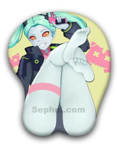 Cyberpunk Edgerunners Rebecca Anime Booty Mouse Pad