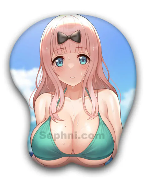 Chika Fujiwara Kaguya sama Love Is War Boobie Mousepad