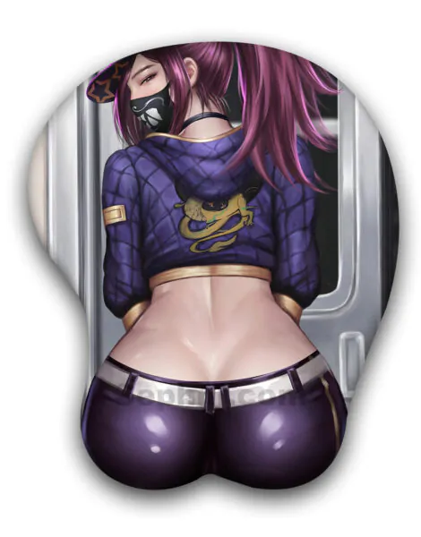 KDA Akali Lol 3D Mouse Pad