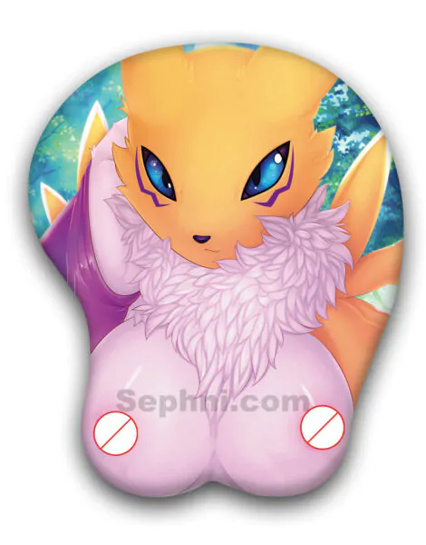 Renamon Digimon Nsfw Mousepad